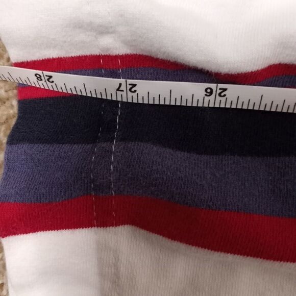 Cutter & Buck M Shrtslvs 100% Cotton Multiclred Strips Logo Polo Men's T- Shirt - Picture 6 of 8
